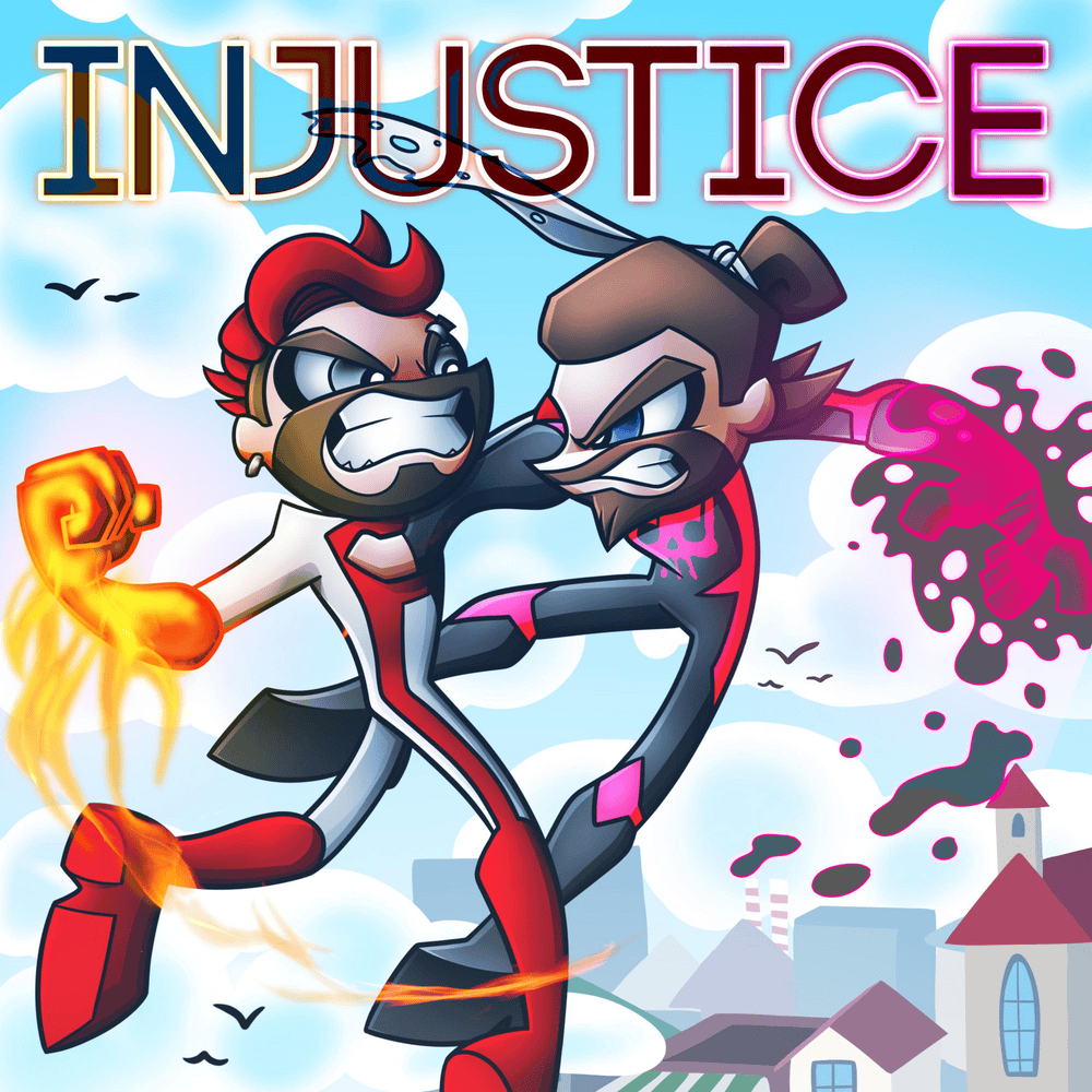 Album cover art for "Injustice" by JT Music
