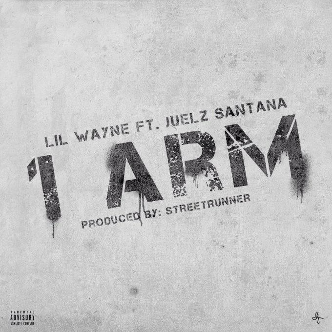Album cover art for "1 Arm" by Lil Wayne
