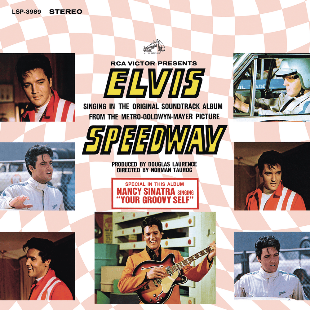 Album cover art for "Let Yourself Go" by Elvis Presley