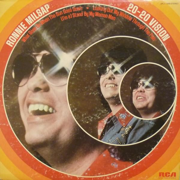 Album cover art for "What Goes on When the Sun Goes Down" by Ronnie Milsap