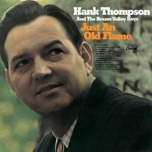 Album cover art for "Just an Old Flame" by Hank Thompson
