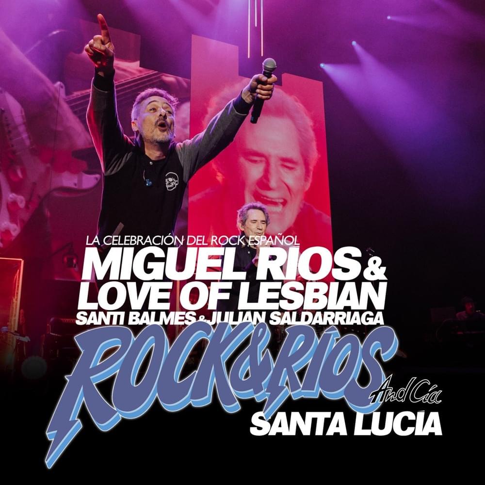 Album cover art for "Santa Lucía (En directo 2023)" by Miguel Ríos