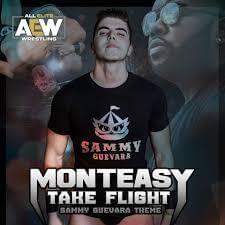 Album cover art for "Take Flight (Sammy Guevara Theme)" by Monteasy