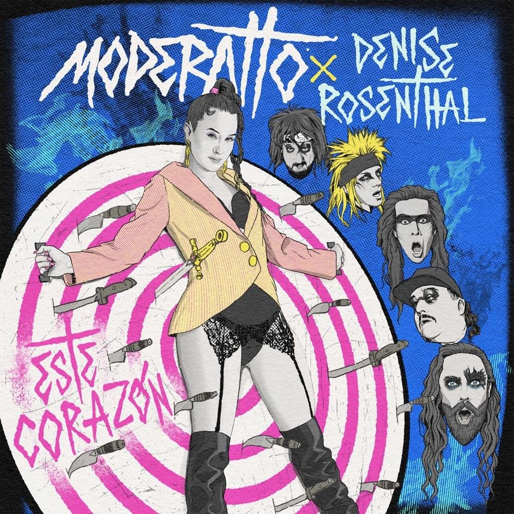 Album cover art for "Este Corazón" by Moderatto
