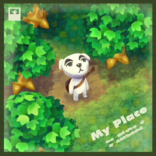 Album cover art for "ぼくのばしょ (My Place)" by K.K. Slider