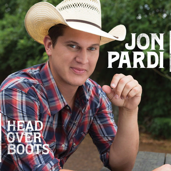 Album cover art for "Head Over Boots" by Jon Pardi