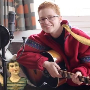 Album cover art for "Two Headed Boy - Neutral Milk Hotel" by Cavetown
