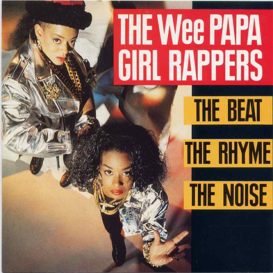 Album cover art for "Wee Rule" by Wee Papa Girl Rappers