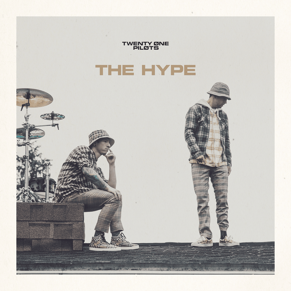 Album cover art for "The Hype" by twenty one pilots