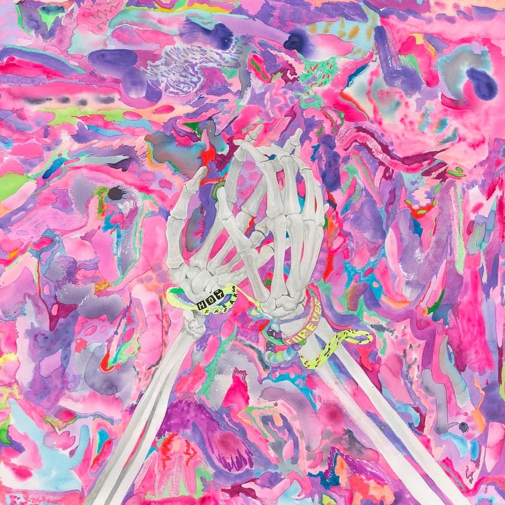 Album cover art for "Not Concerned with Everything" by Hot Freaks