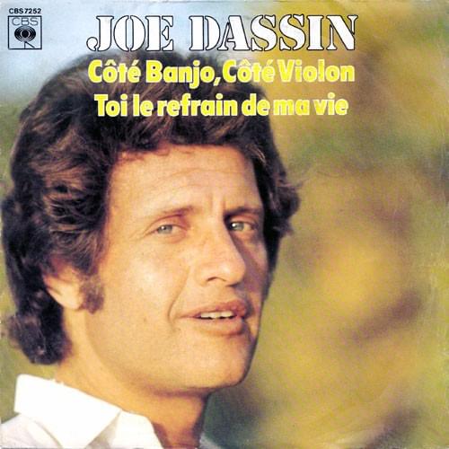 Album cover art for "Côté banjo, côté violon" by Joe Dassin