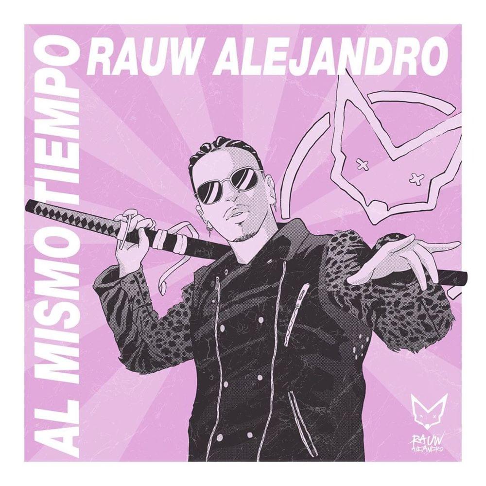 Album cover art for "Al Mismo Tiempo" by Rauw Alejandro