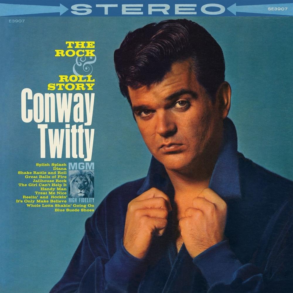 Album cover art for "Handy Man" by Conway Twitty