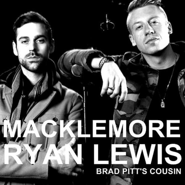 Album cover art for "Brad Pitt’s Cousin" by Macklemore & Xperience