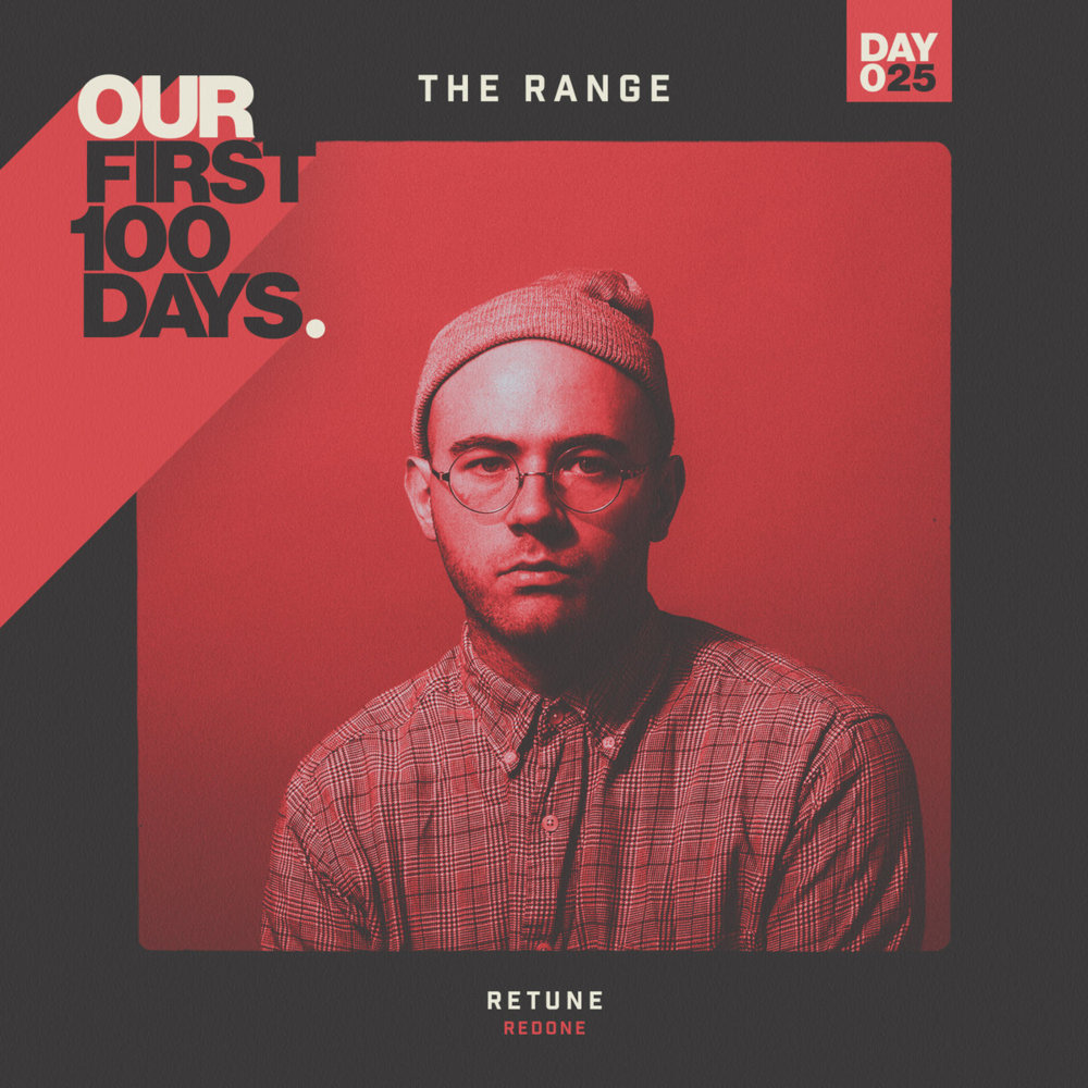 Album cover art for "Retune (Redone)" by The Range