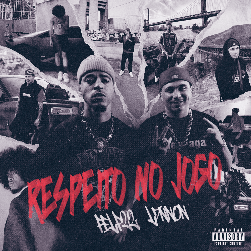 Album cover art for "Respeito no Jogo" by Felp 22
