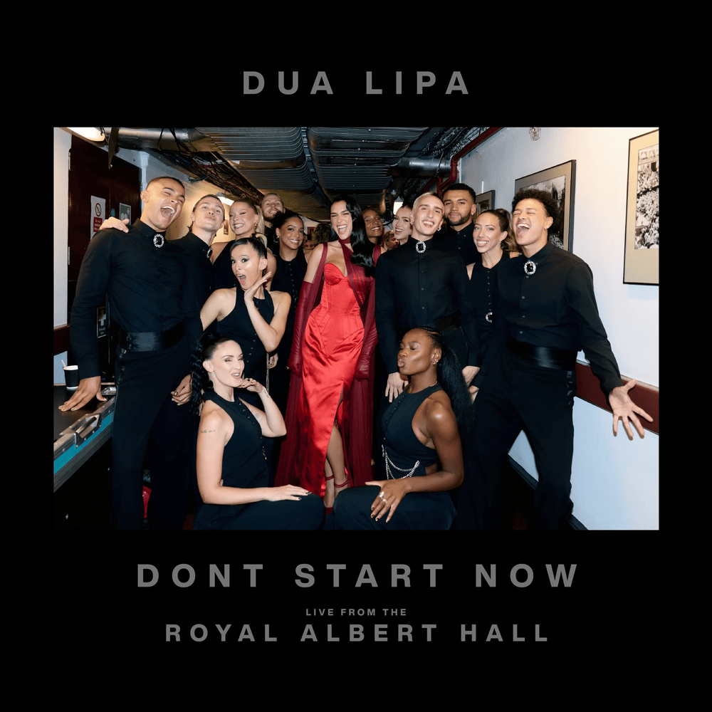 Album cover art for "Don’t Start Now (Live from the Royal Albert Hall)" by Dua Lipa