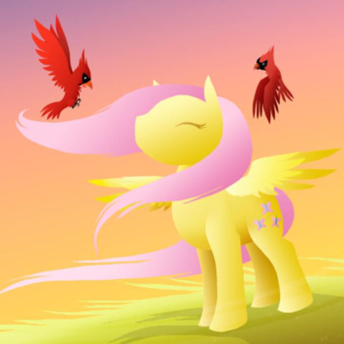 Album cover art for "Birdsong" by 4everfreebrony & Relative1Pitch