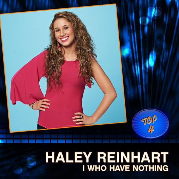 Album cover art for "I Who Have Nothing" by Haley Reinhart