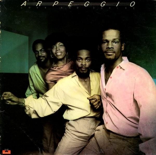 Album cover art for "Love And Desire" by Arpeggio