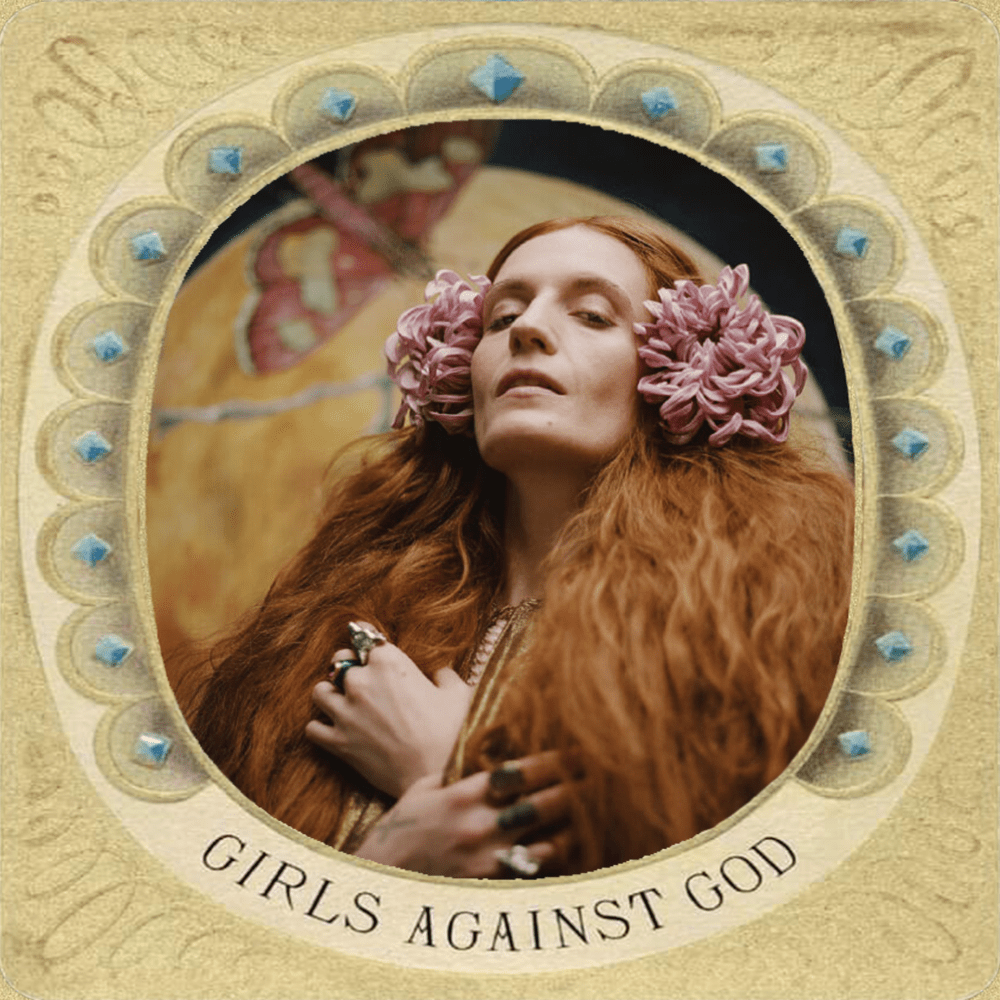 Album cover art for "Girls Against God" by Florence + the Machine