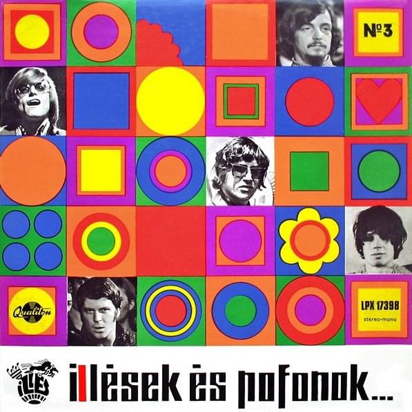 Album cover art for "Újra itt van" by Illés együttes