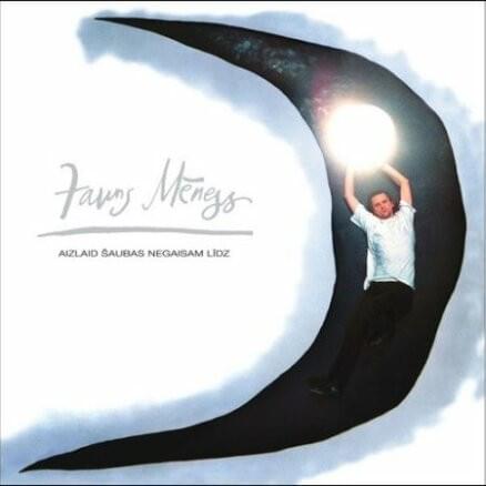 Album cover art for "Piekūns skrien debesīs" by Jauns Mēness