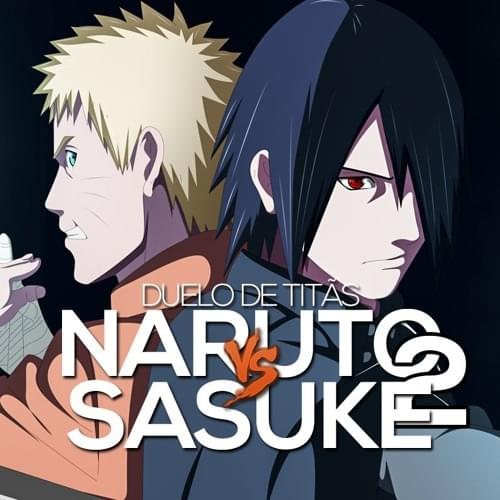 Album cover art for "Naruto VS. Sasuke 2" by 7 Minutoz