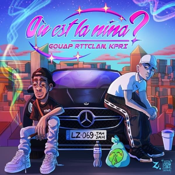 Album cover art for "Où est la nina ?" by Gouap & Kpri