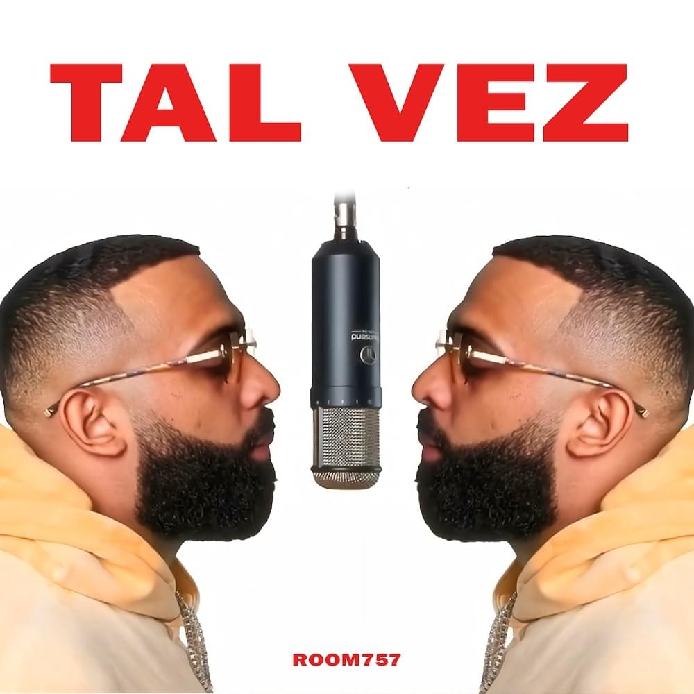 Album cover art for "Tal Vez" by Eladio Carrión