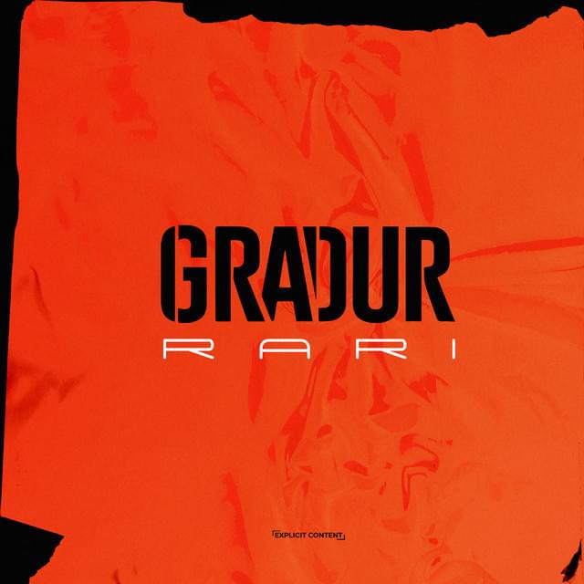 Album cover art for "Rari" by Gradur