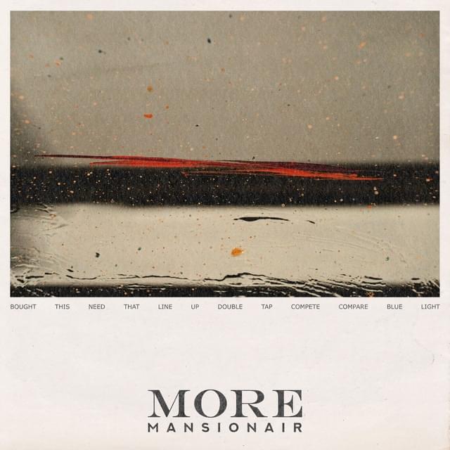 Album cover art for "MORE" by Mansionair