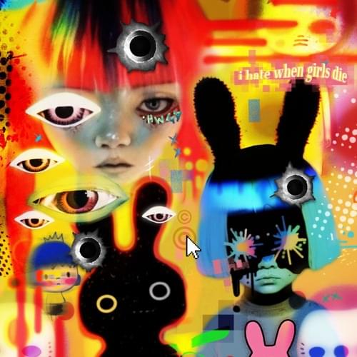Album cover art for "I Hate When Girls Die" by ITSOKTOCRY