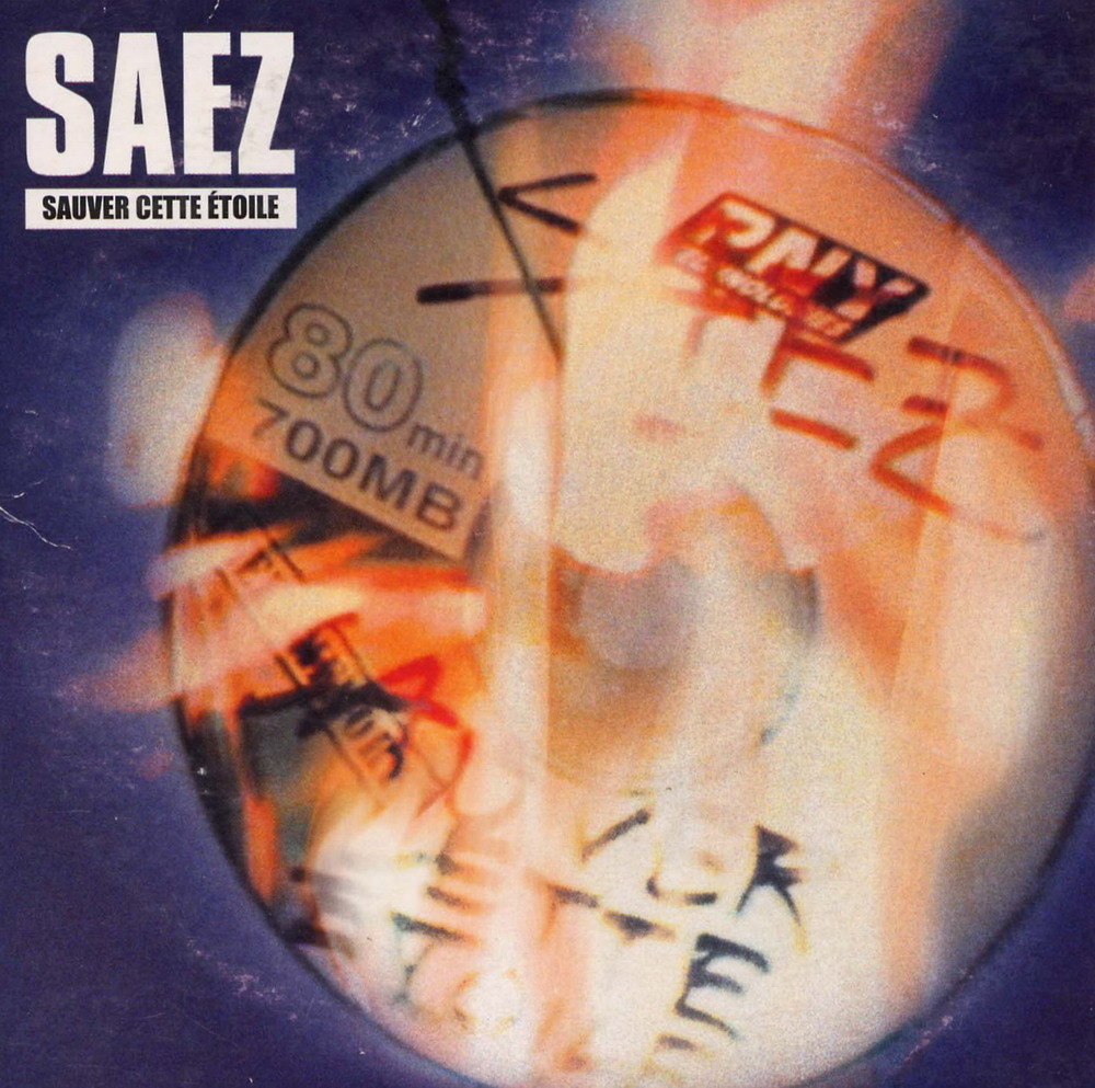 Album cover art for "Sauver cette étoile" by Saez