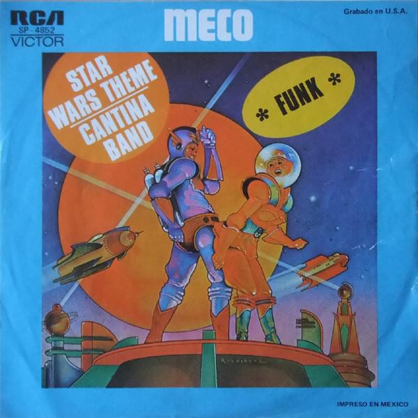 Album cover art for "Star Wars Theme / Cantina Band" by Meco