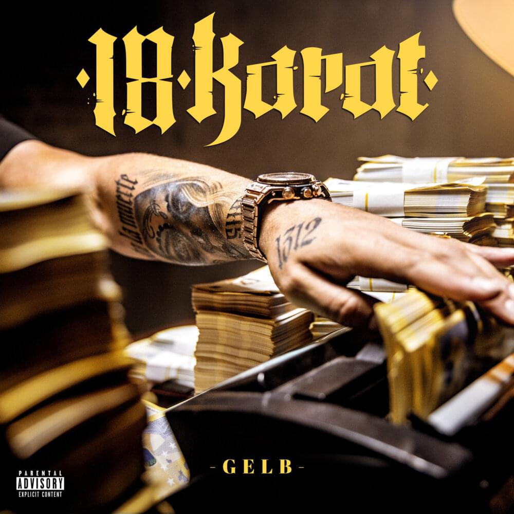 Album cover art for "GELB" by 18 Karat