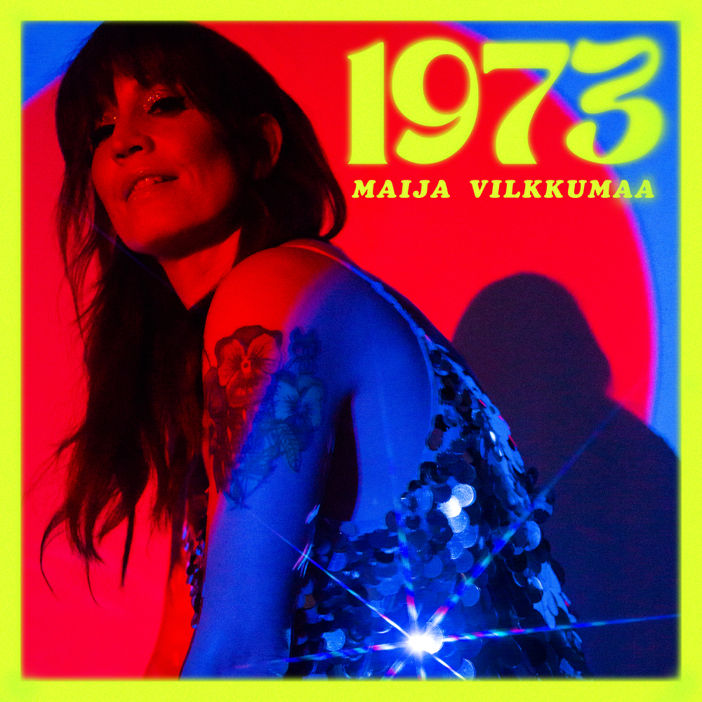 Album cover art for "1973" by Maija Vilkkumaa