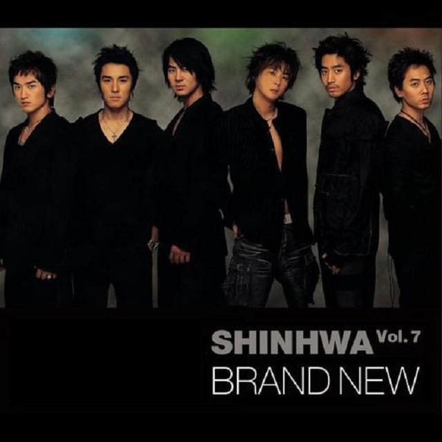 Album cover art for "Brand New" by SHINHWA