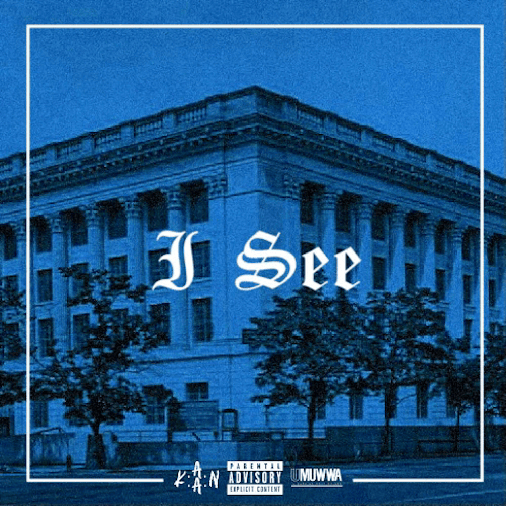 Album cover art for "I See" by K.A.A.N.
