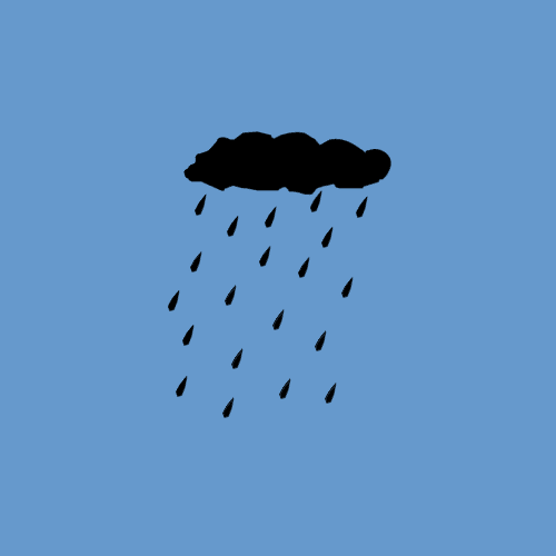 Album cover art for "Rainwater" by Lemon Demon