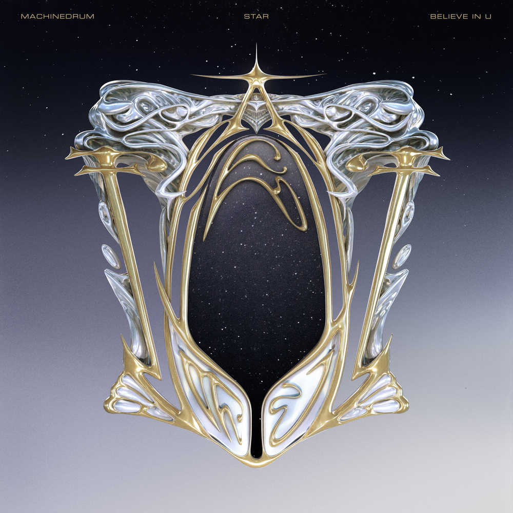 Album cover art for "Believe in U" by Machinedrum