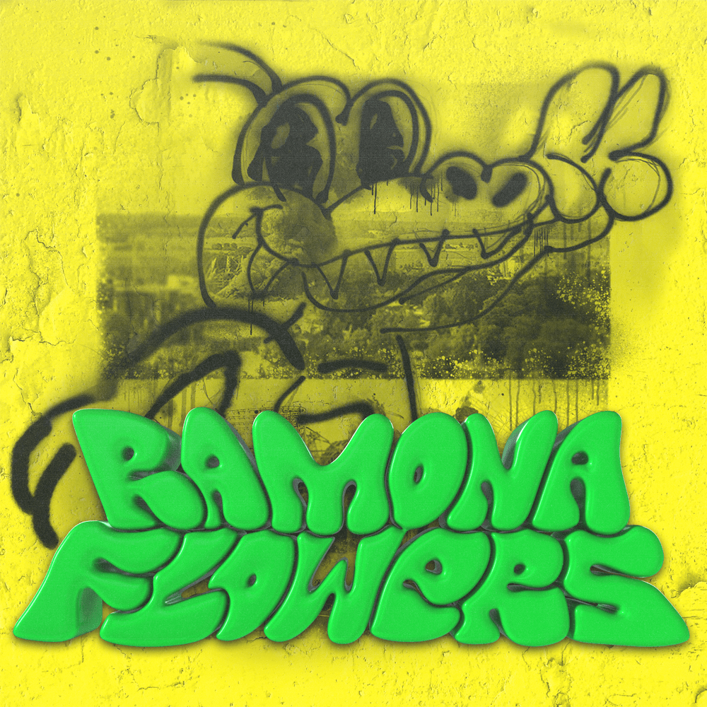 Album cover art for "RAMONA FLOWERS" by Álvaro Díaz