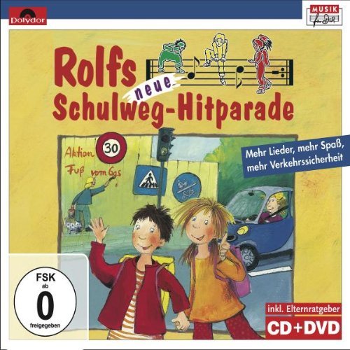 Album cover art for "Zebrastreifen" by Rolf Zuckowski