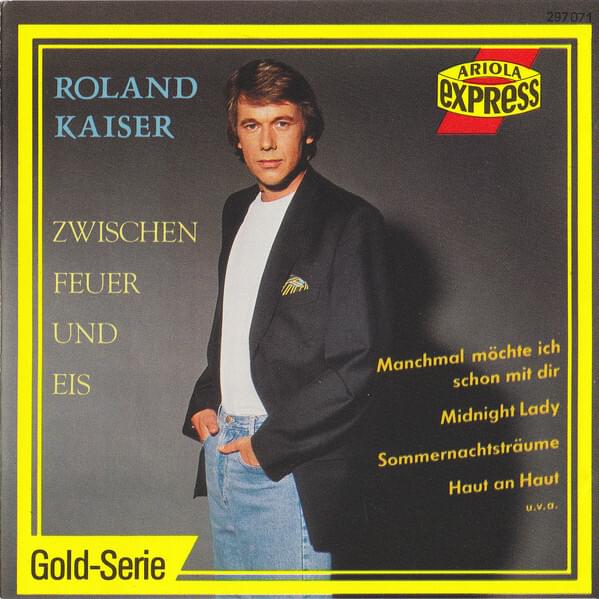 Album cover art for "Engel haben niemals frei" by Roland Kaiser