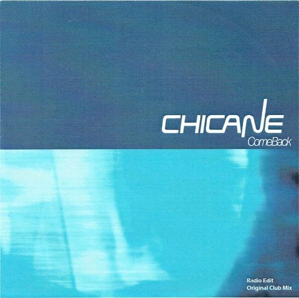 Album cover art for "Come Back" by Chicane & Paul Young