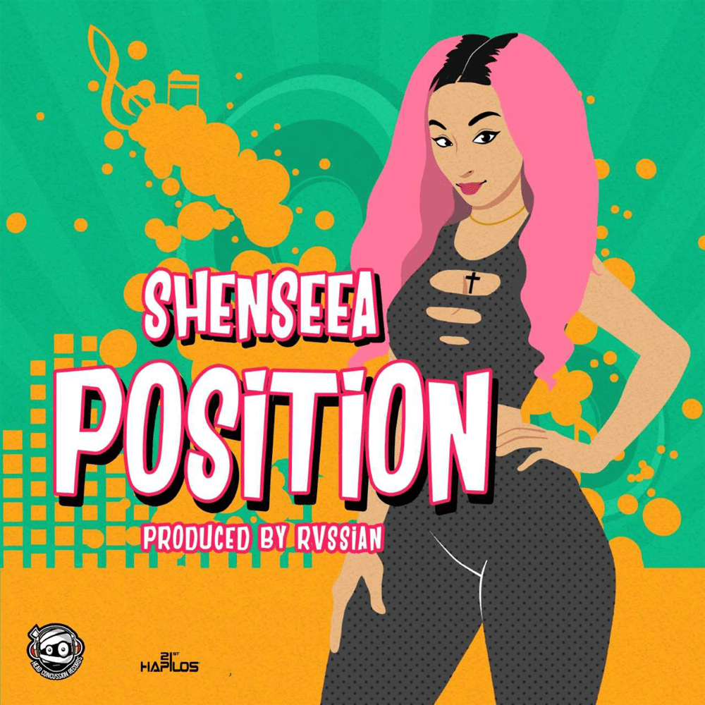 Album cover art for "Position" by Shenseea