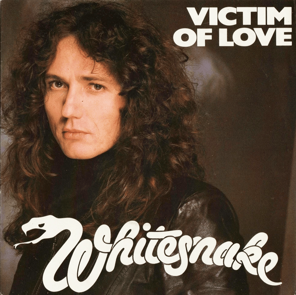 Album cover art for "Victim of Love" by Whitesnake