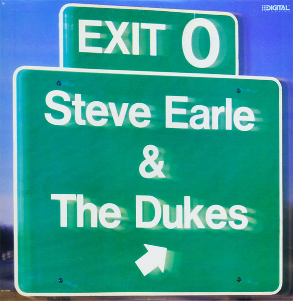 Album cover art for "Nowhere Road" by Steve Earle