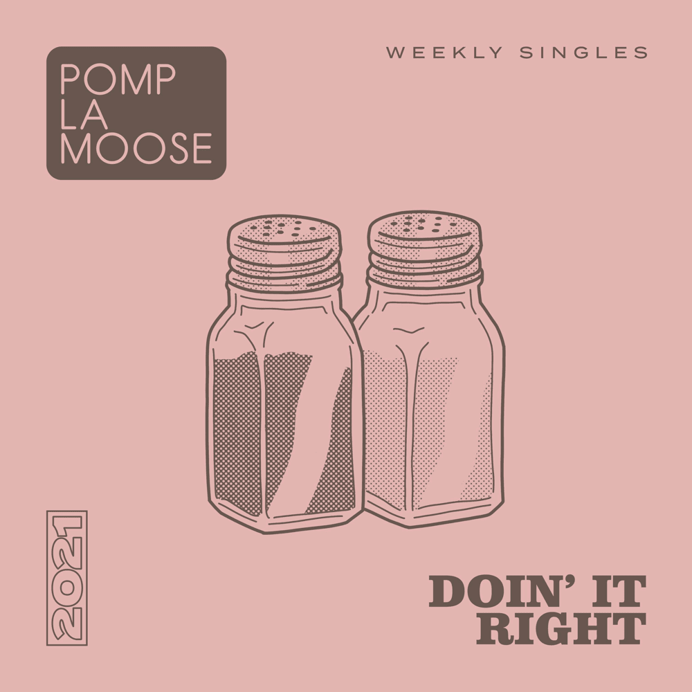 Album cover art for "Doin’ it Right" by Pomplamoose