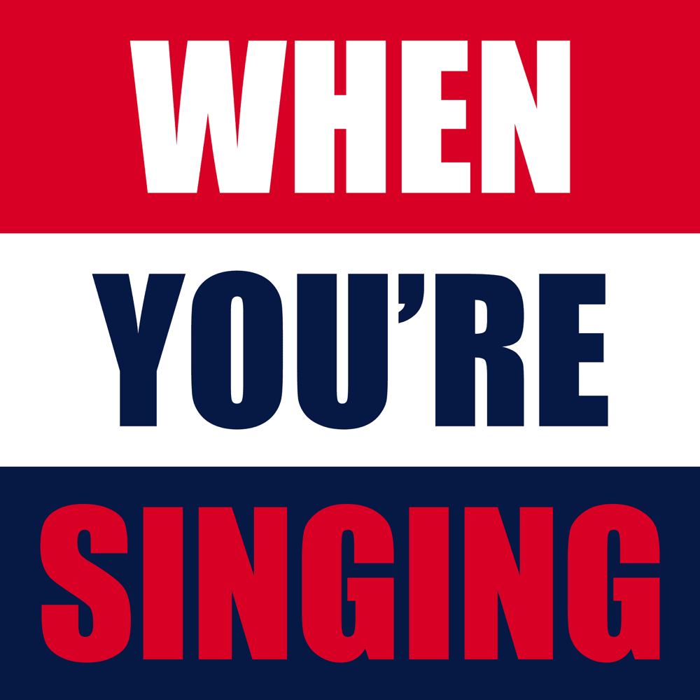Album cover art for "When You’re Singing" by Sophie Zelmani